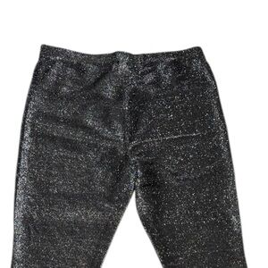 Urban outfitters black metallic sparkly skinny leggings‎ Small
